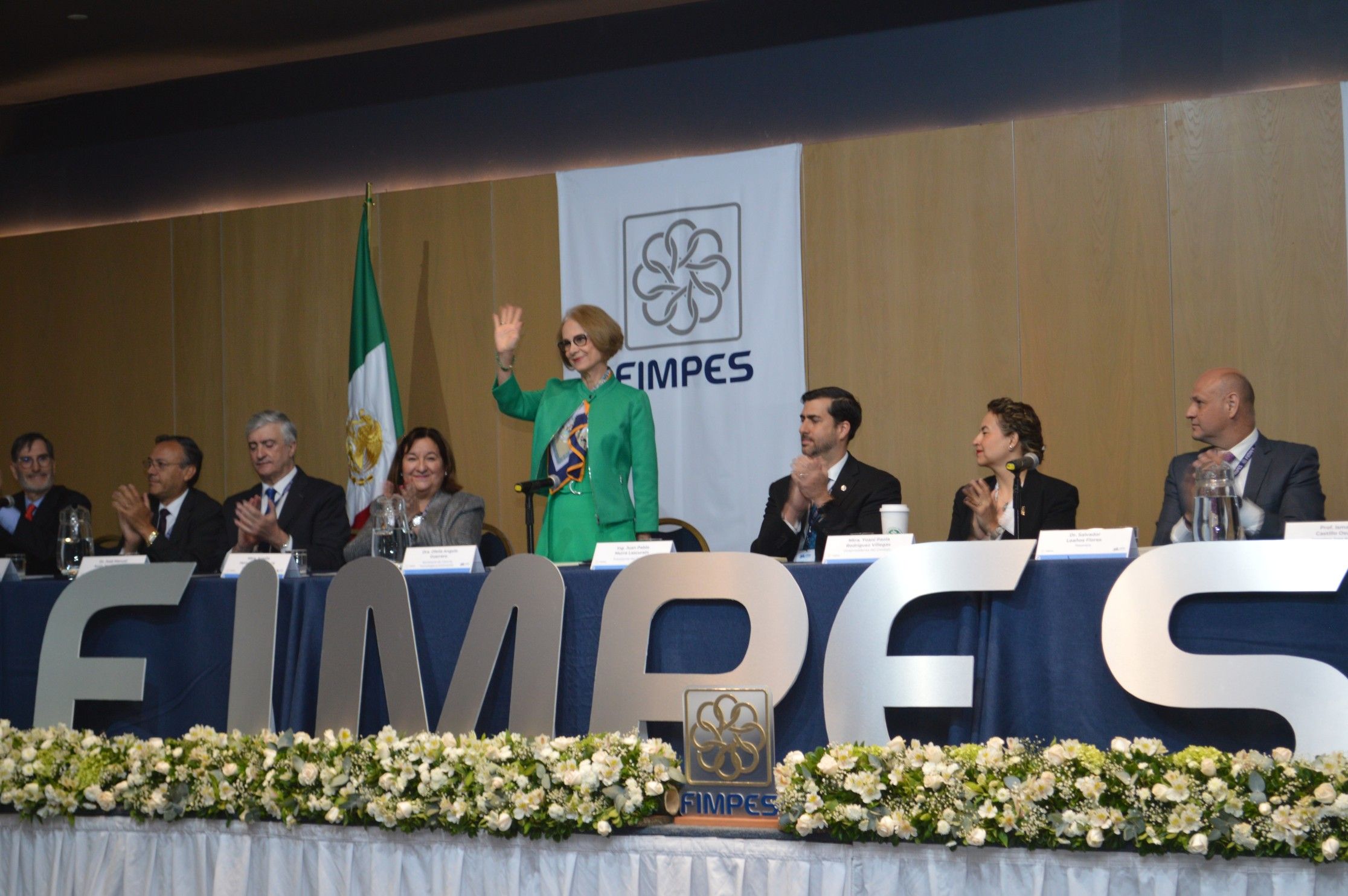 La inauguración del protocolo de la Asamblea contó con la presencia de la Dra. Ofelia Angulo Guerrero (SECTEI)